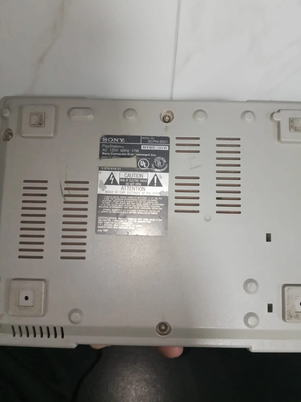 CX/ PLAYSTATION 1 FAT! SONY  78,00 SEGUIDOS DE 23,00