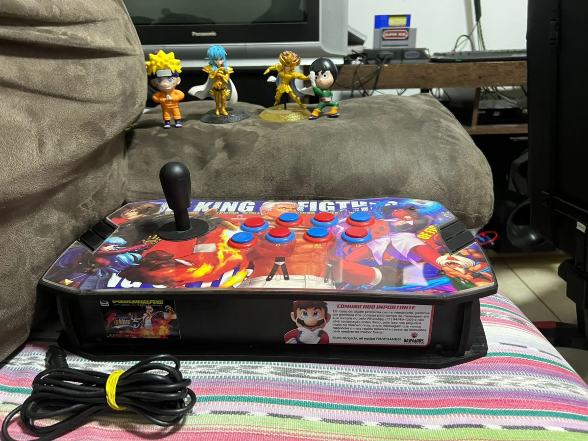 CB/ CONTROLE ARCADE, PC E PS3, 162,00 SEGUIDOS DE 11,00