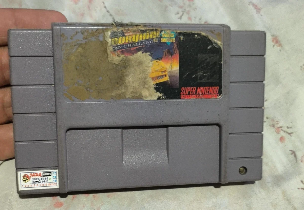CX/ D****as M*C /ORIGINAL! LARBORGHINI SNES! 57,00 SEGUIDOS DE 8,00