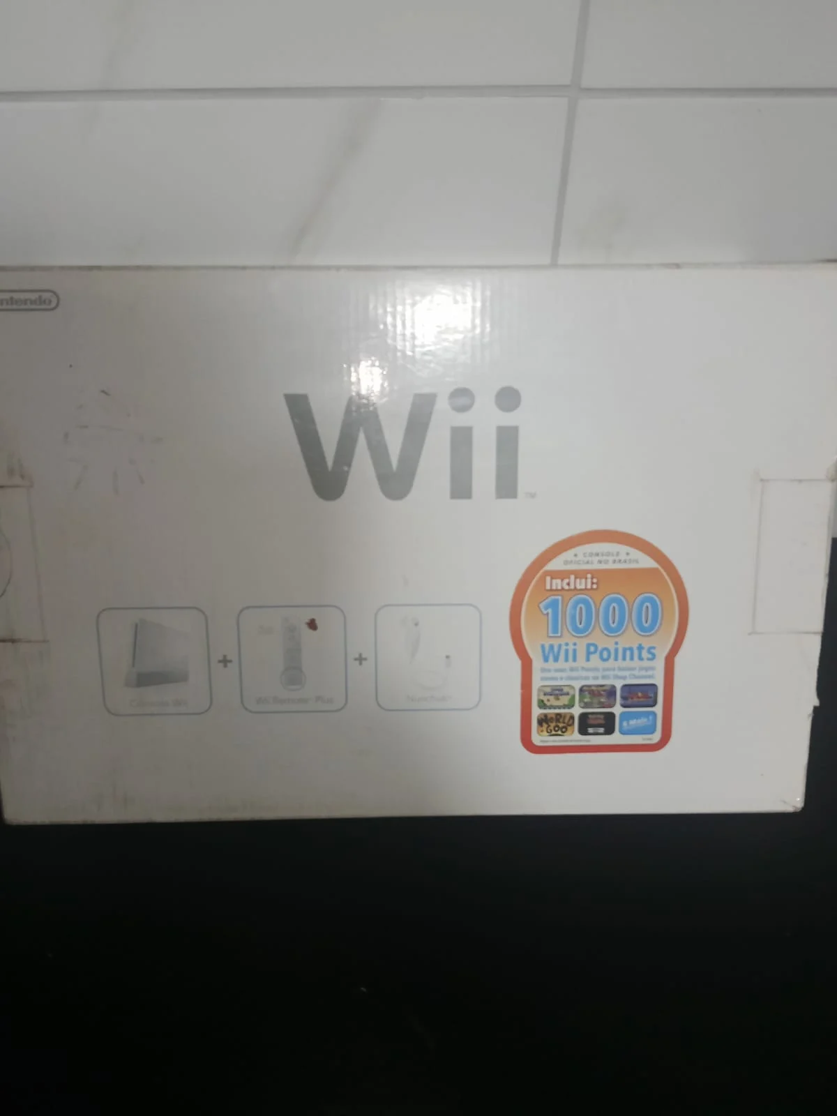 CX/ h***nr /LINDO NINTENDO WII! TOP NA CAIXA! 283,00 SEGUIDOS DE 37,00