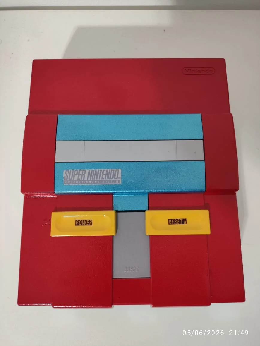 CX/ C***er a****to s***os a****no /SUPER NES PERSONALIZADO. 87,00 SEGUIDOS DE 20,00