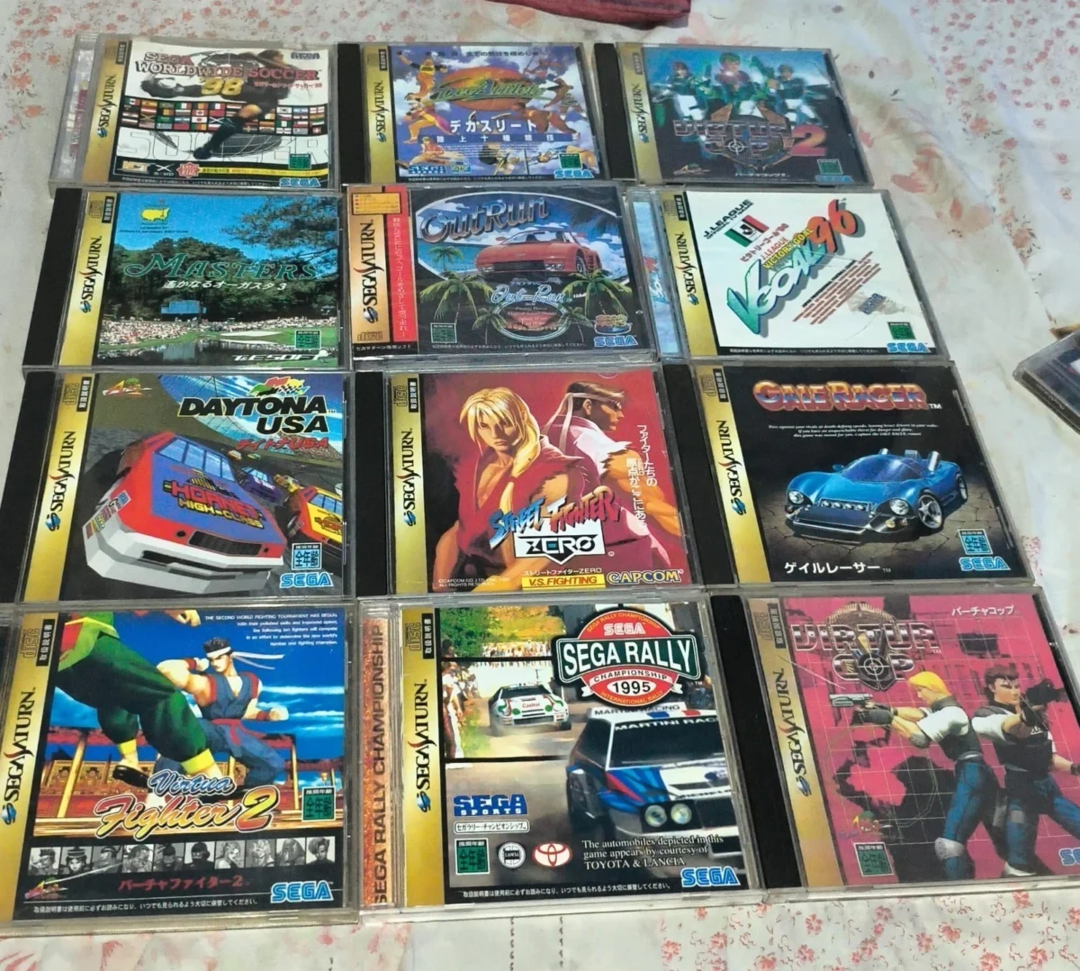 CX/ M********NO /LOTE ORIGINAIS SATURN! TOPS! 587,00 SEGUIDOS DE 37,00