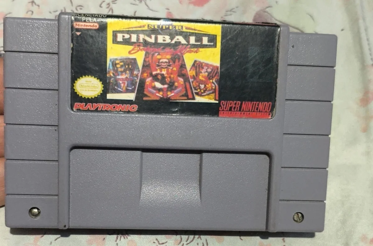 CX/ 1*******ov /ORIGINAL PINBALL SNES! 47,00 SEGUIDOS DE 7,00