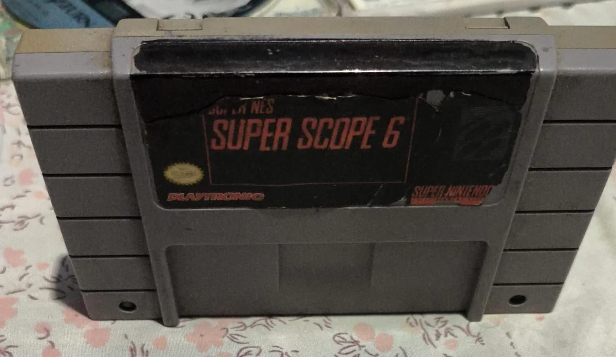 CX/ ORIGINA! SUPER SCOPE 6! SNES!  57,00 SEGUIDOS DE 7,00