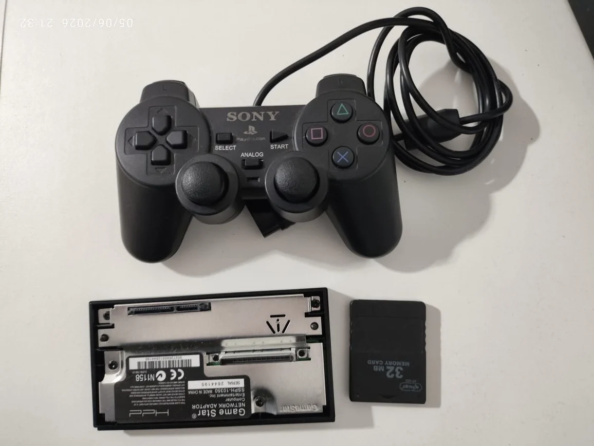 CX/ PLAYSTATION 2 FAT  FAT! TOP! 121,00 SEGUIDOS DE 29,00
