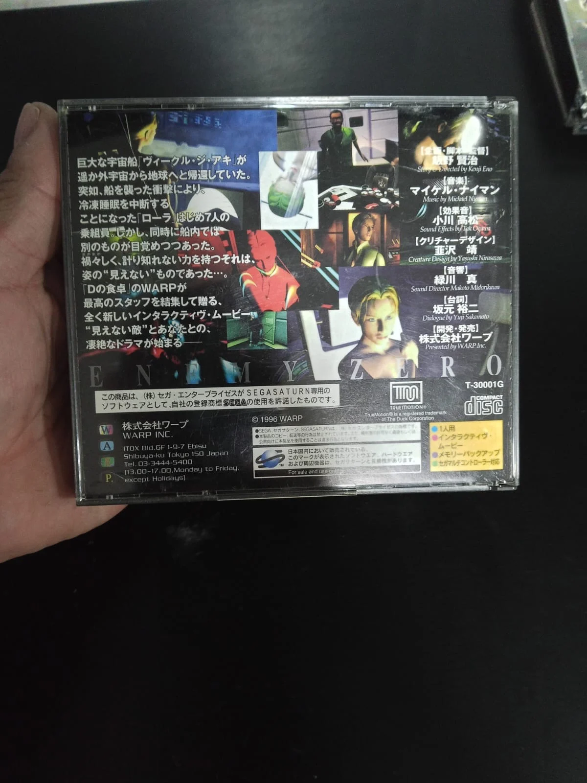 CX/ ORIGINAL! INIMIGO ZERO! BOX SEGA! 43,00 SEGUIDOS DE 7,00