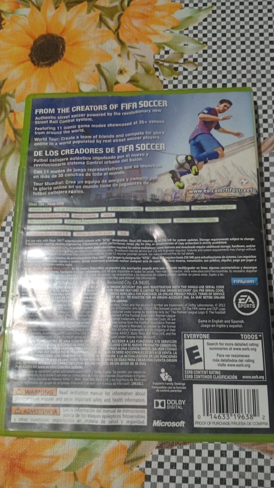 CX/ D***el B***os /ORIGINAL FIFA STREET! TOP! 39,00 SEGUIDOS DE 11,00