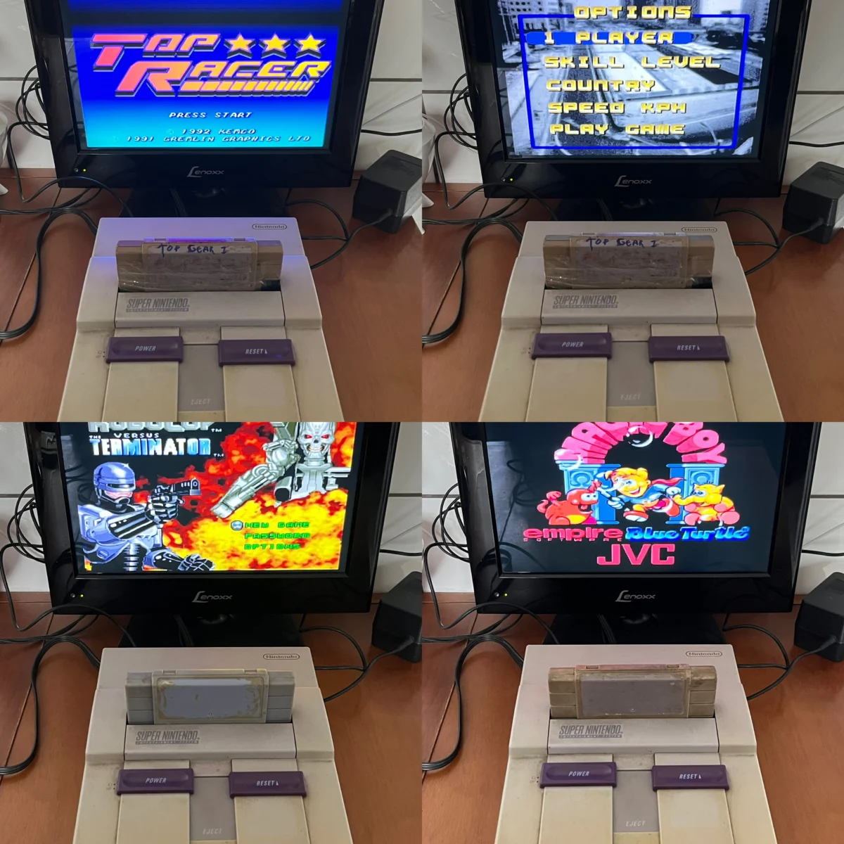 CX/ L****ro /3 JOGOS TOPS! PARA SNES! 58,00 SEGUIDOS DE 6,00