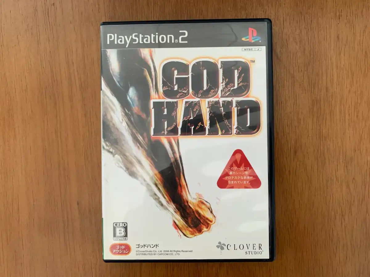 B9/ GOD HAND PS2 COMPLETO CD DUPLO JAPONES