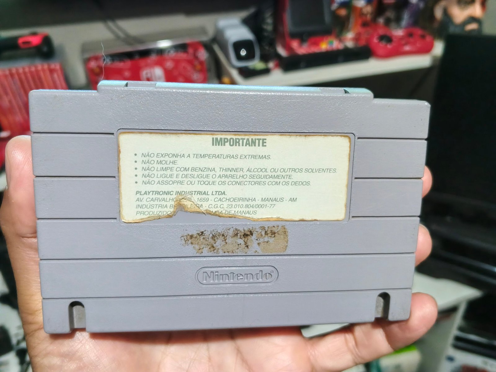 E7/ DONKEY KONG PLAYTRONIC SNES ORIGINAL - Imagem 4