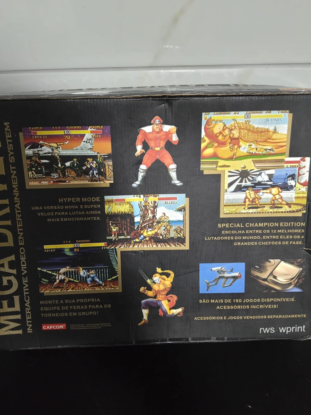 CX/ V*****us S****na /MEGA DRIVE NA CAIXA! + JOGO ORIGINAL! 215,00 SEGUIDOS DE 23,00