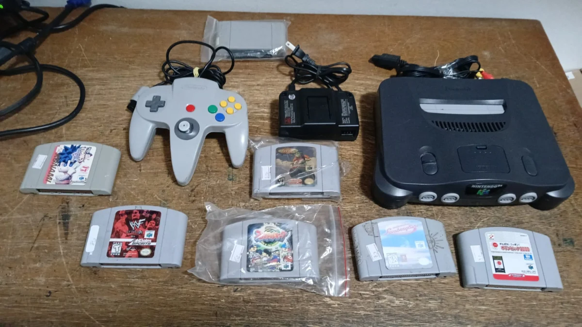CL/ g***ue /NINTENDO 64 SEMI NOVO 388,00 SEGUIDOS 28,00