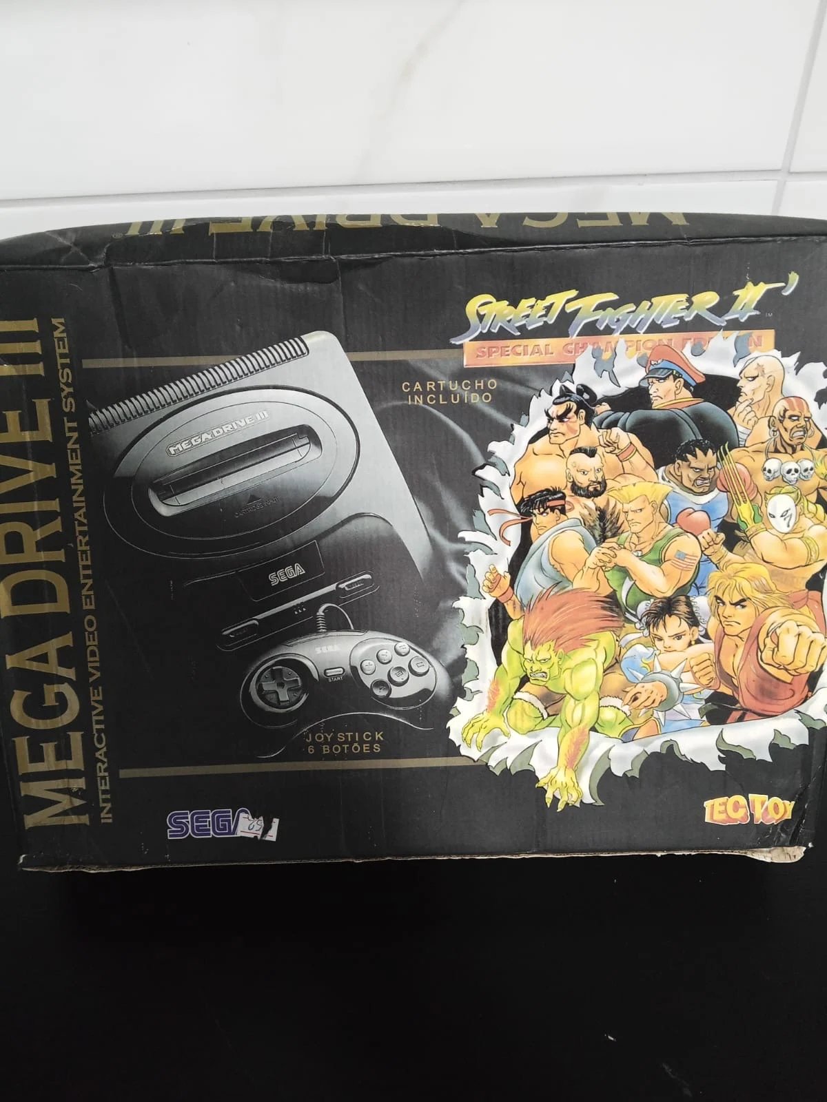 CX/ V*****us S****na /MEGA DRIVE NA CAIXA! + JOGO ORIGINAL! 215,00 SEGUIDOS DE 23,00