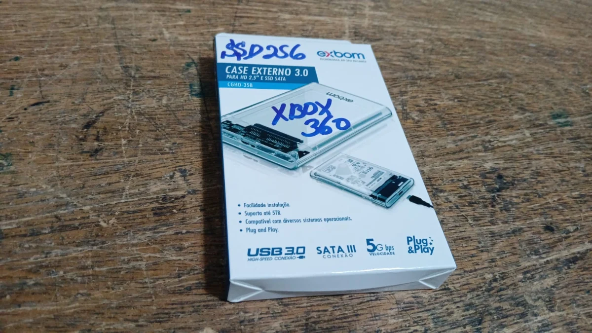 CL/ 1*******ov /SSD EXTERNO 256 GB COM XPLOID 88,00 SEGUIDOS 28,00