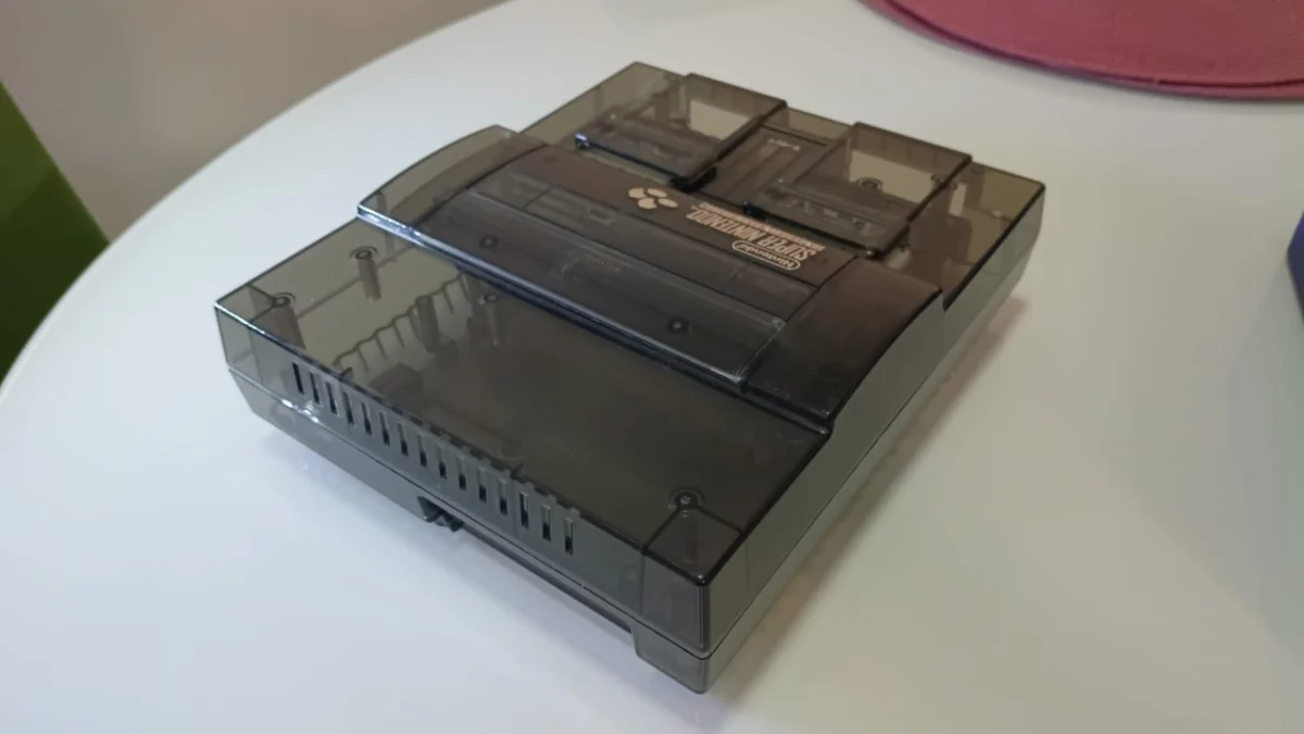 CX/ CARCAÇA TRANSLÚCIDA SNES! TOP! 148,00 SEGUIDOS DE 11,00