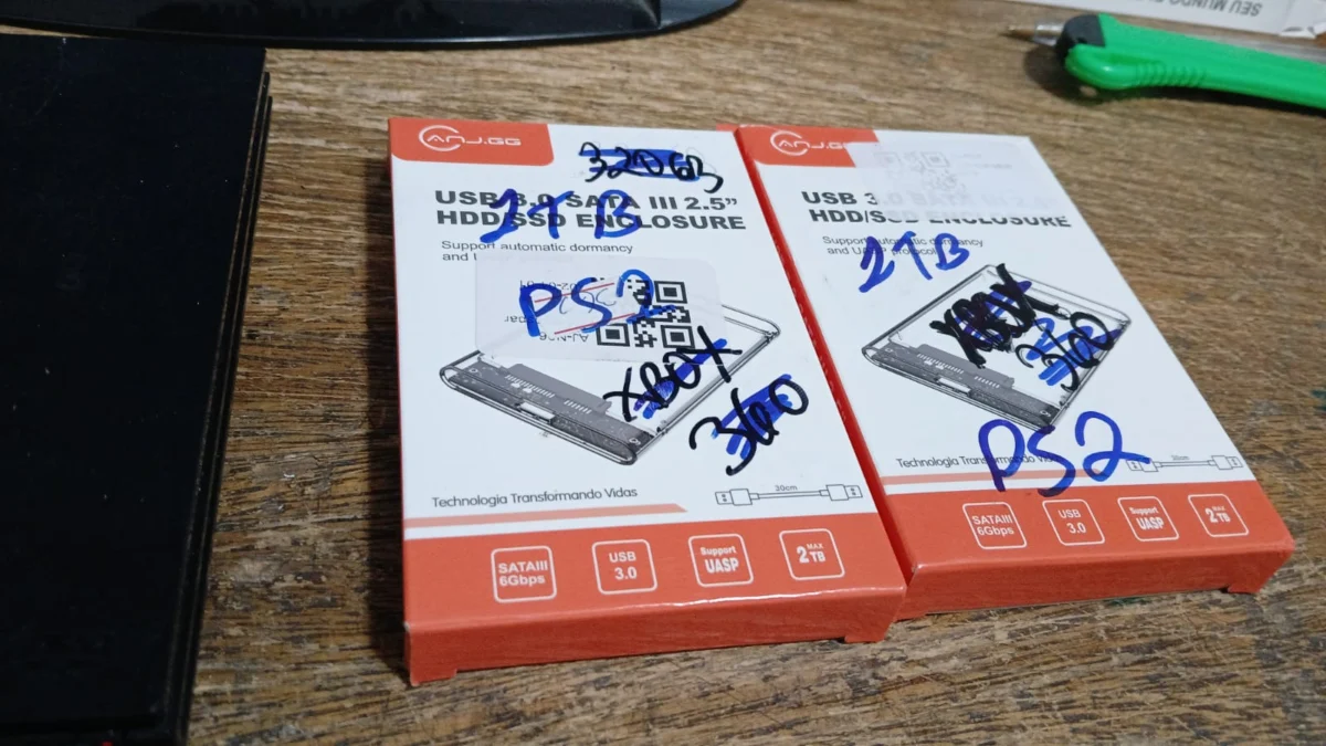 CL/ 2 HD DE 1TB COM OPL PS2 188,00 SEGUIDOS 28,00