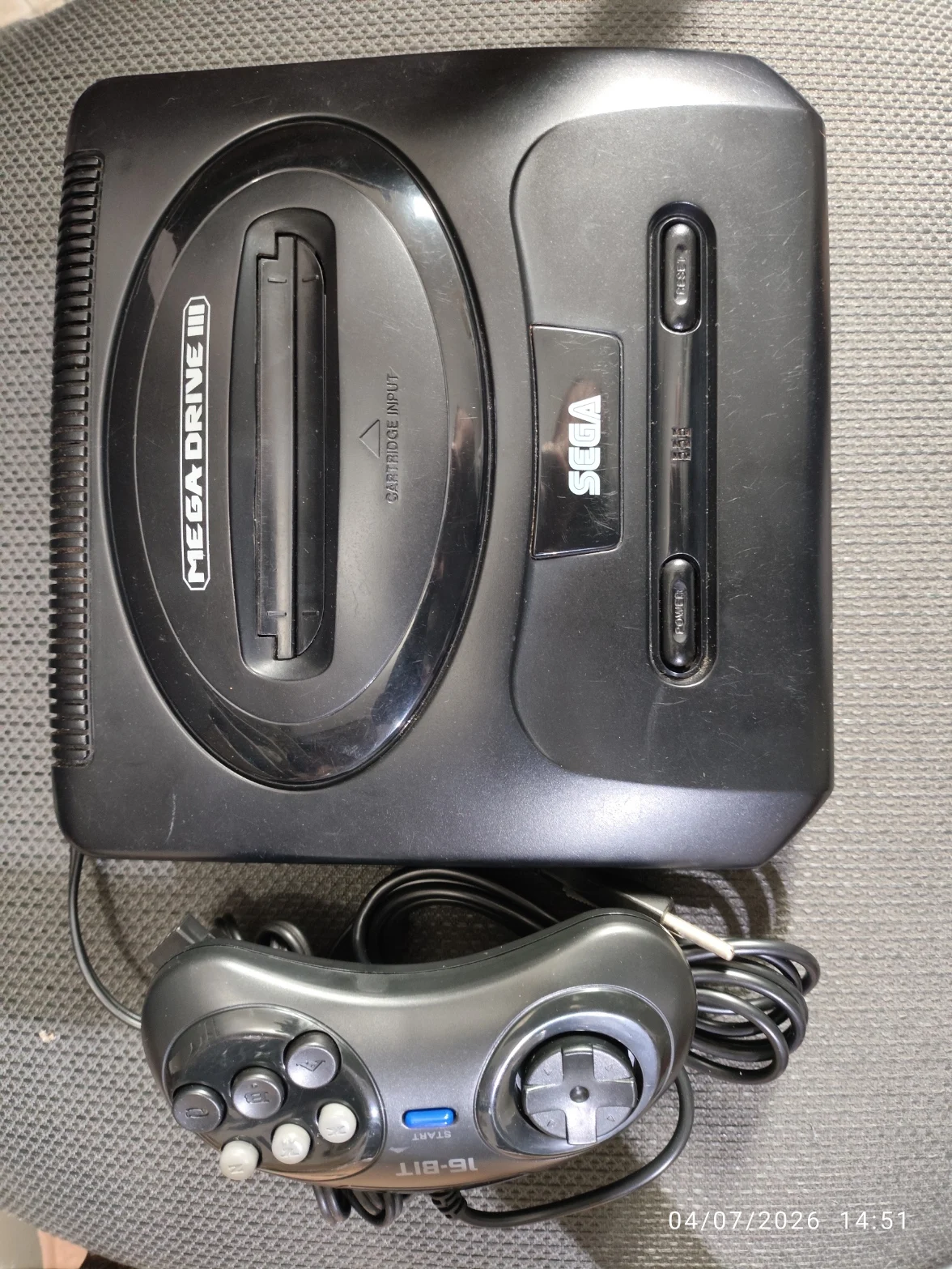 PS/ D***el B***os /MEGA DRIVE 3 PERFEITO 88,00 SEGUIDOS DE 12,00