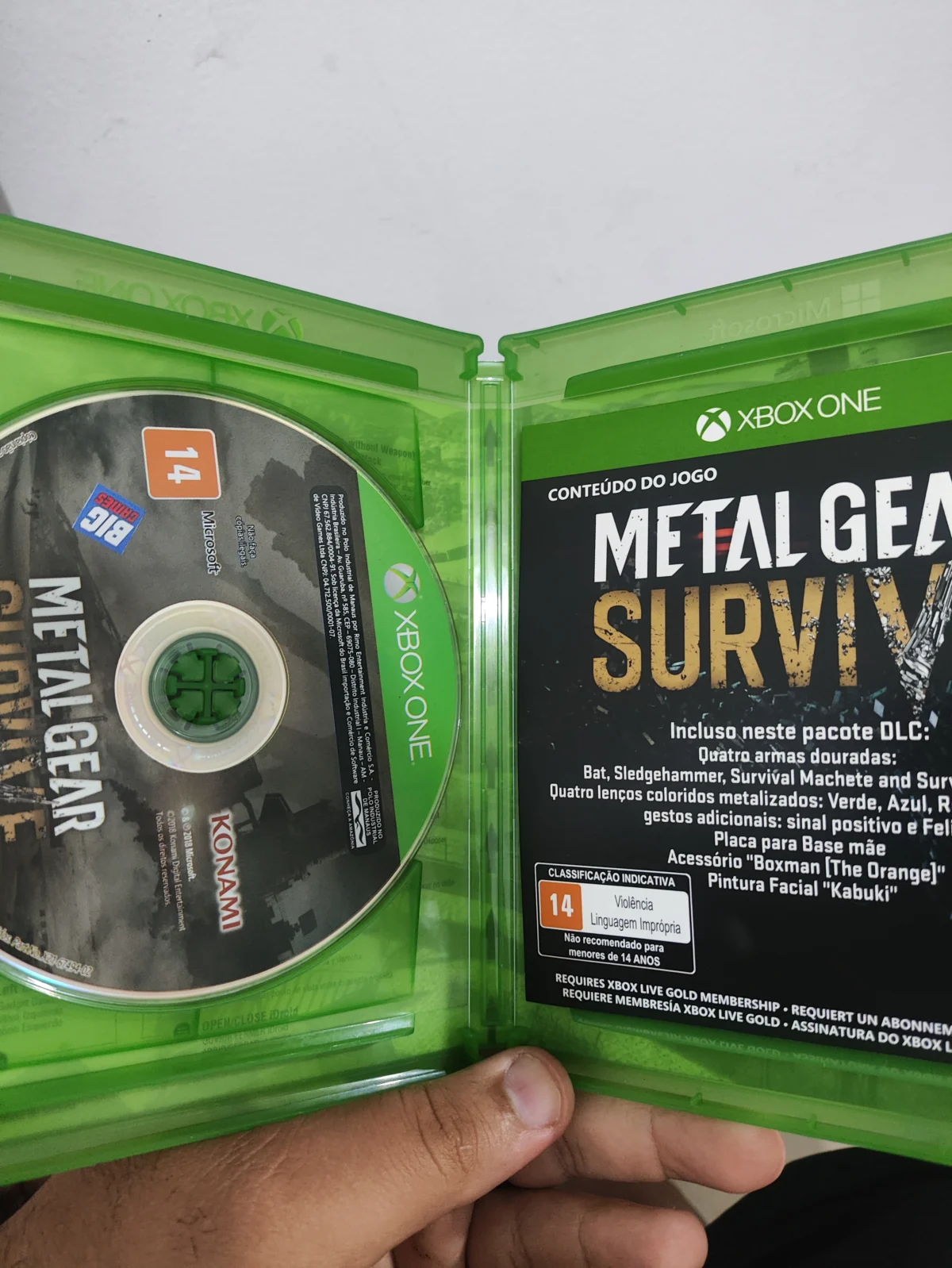 KF/ J*se C***ar /METAL GEAR SURVIVE 29,00 SEGUIDOS DE 6,00
