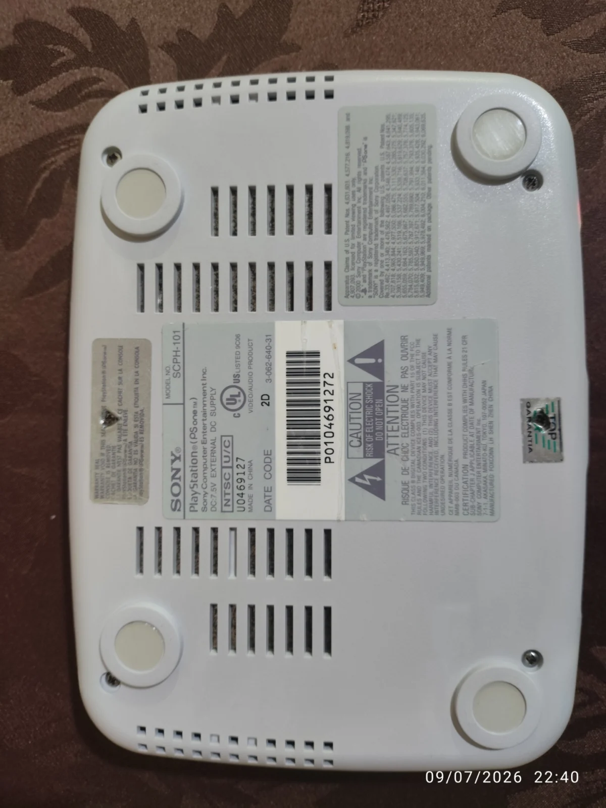 PS/ S******so /PLAYSTATION ONE LENDO PERFEITAMENTE! 157,00 SEGUIDOS DE 23,00