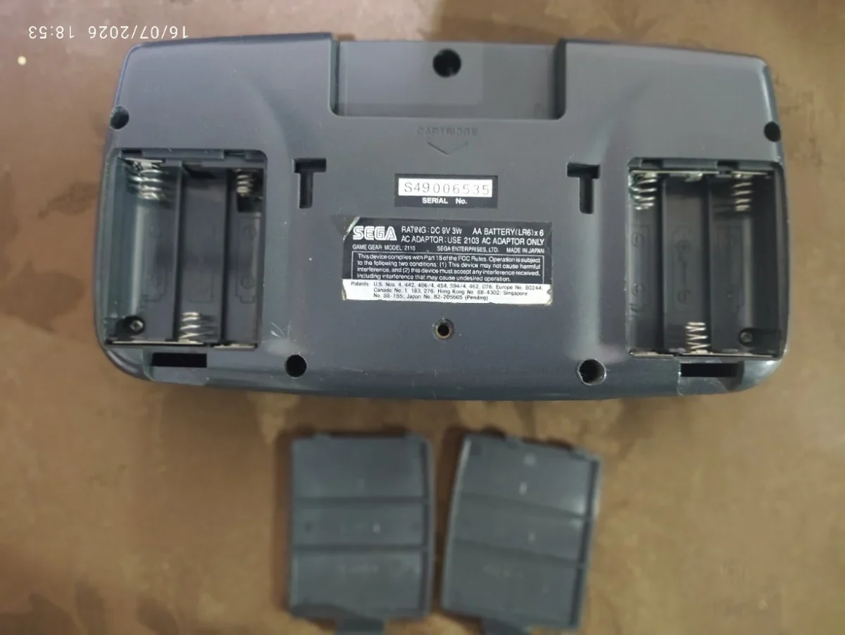 PS / SEGA GAME GEAR 371,00 SEGUIDOS DE 37,00