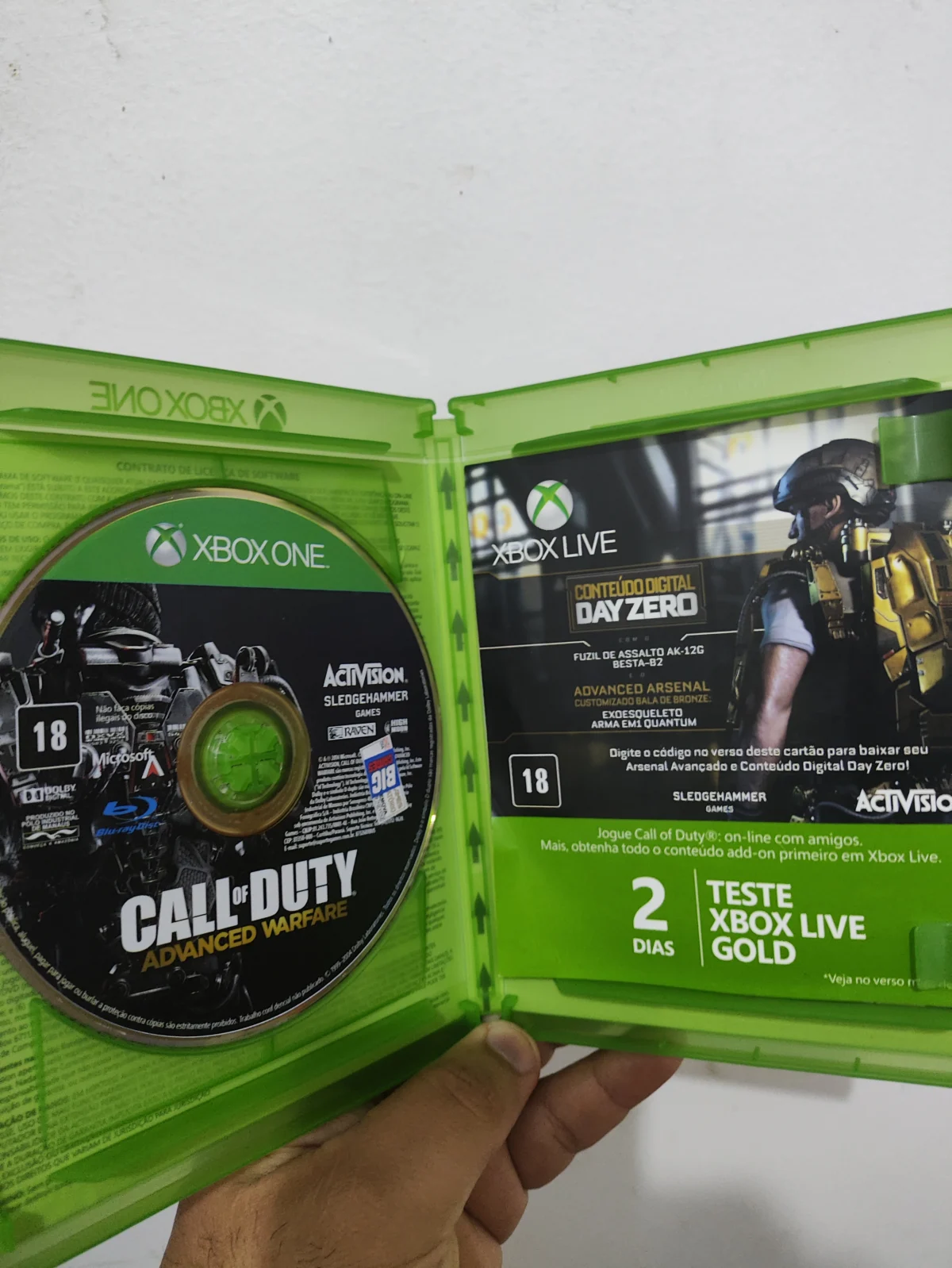KF/ 1*******ov /COD DAY ZERO ORIGINAL 46,00 SEGUIDOS DE 6,00
