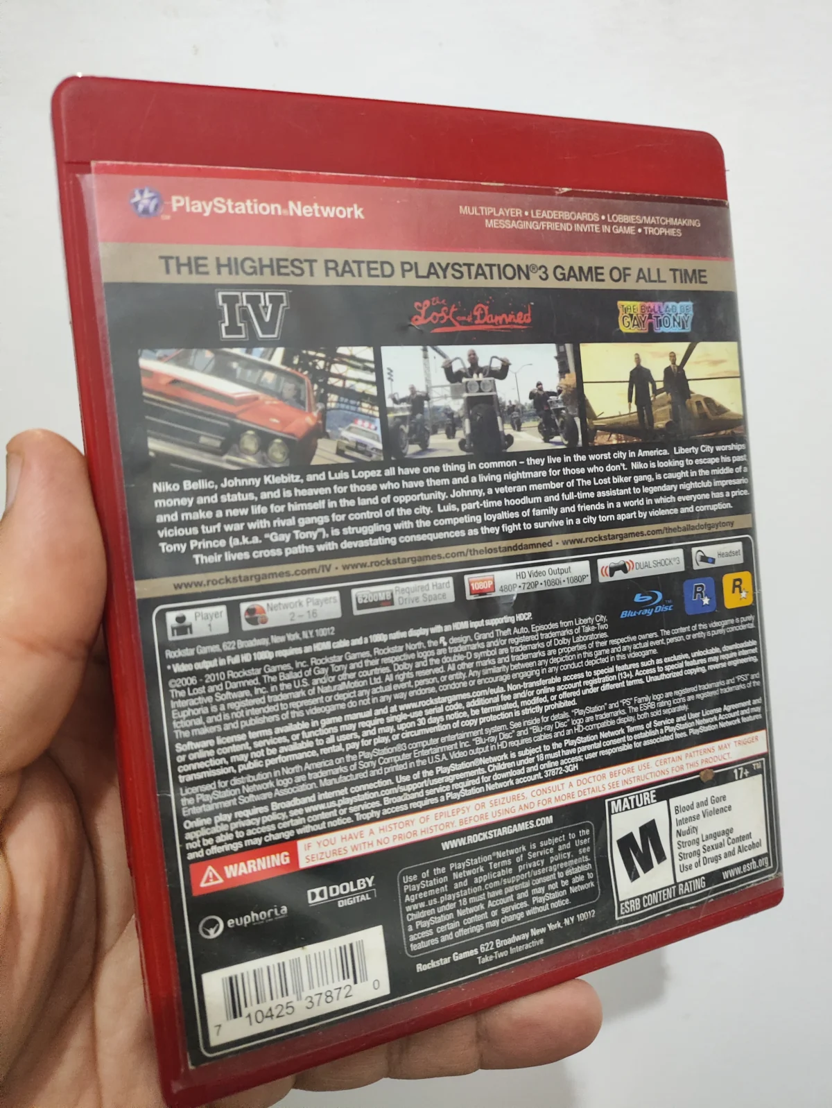 KF/ k******es /GTA IV PS3 39,00 SEGUIDOS DE 9,00