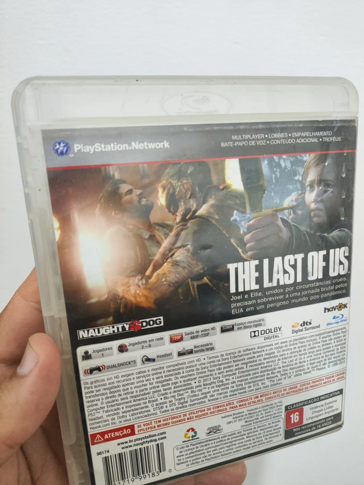 KF/ k******es /THE LAST ORIGINAL PS3 29,00 SEGUIDOS DE 6,00