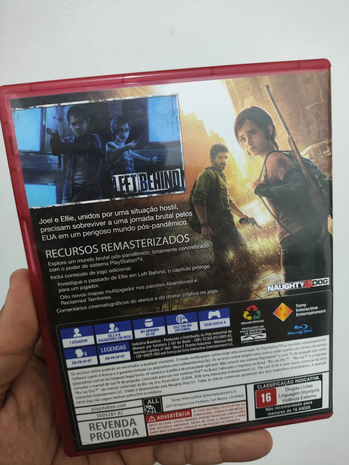 KF/ 1*******ov /THE LAST REMASTER PS4 54,00 SEGUIDOS DE 6,00