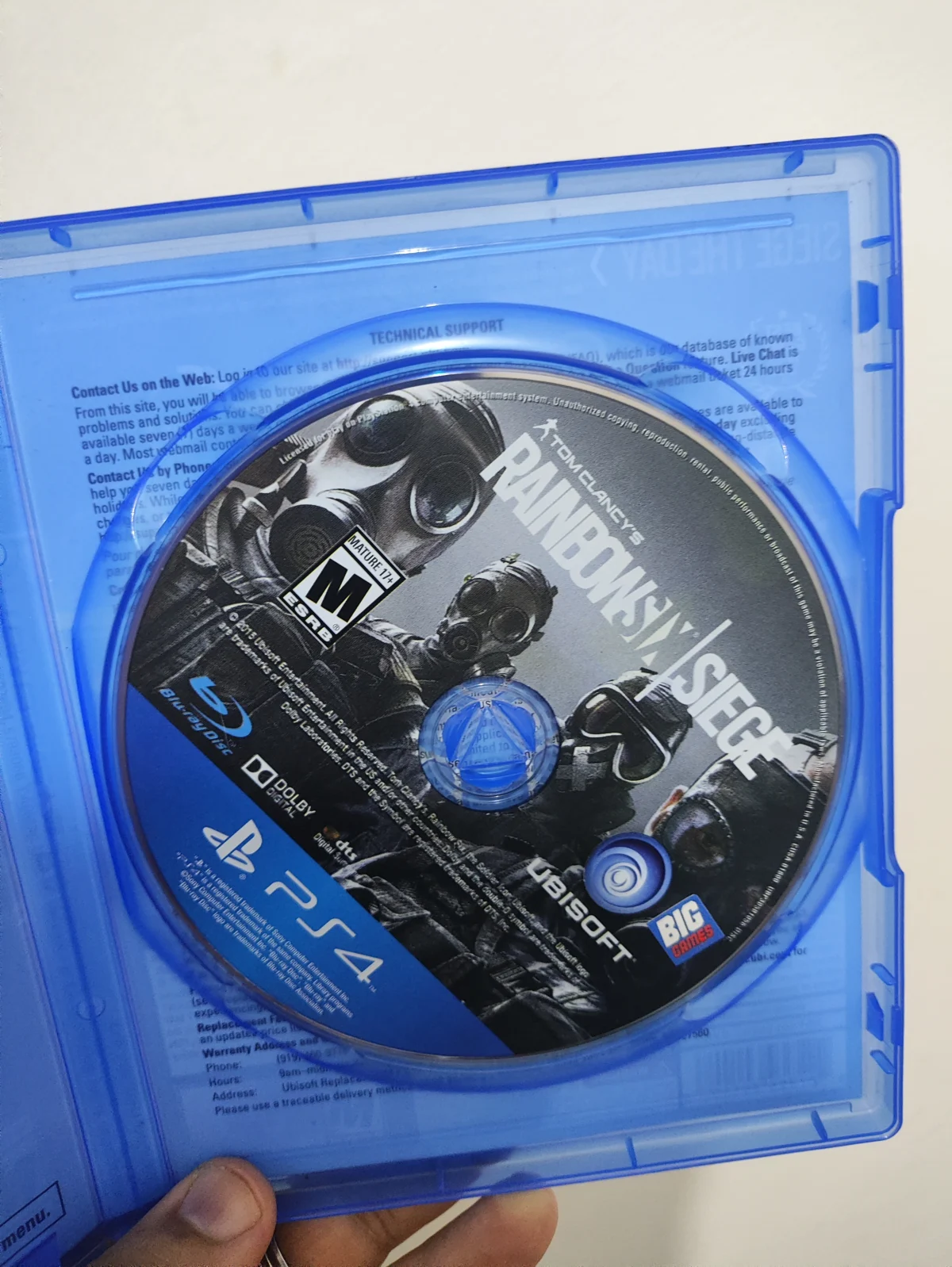 KF/ RAINBOWSIX PS4 44,00 SEGUIDOS DE 9,00