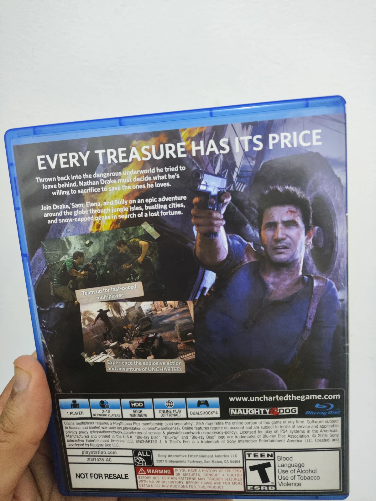 KF/ S**ve /UNCHARTED 4 PS4 49,00 SEGUIDOS DE 9,00