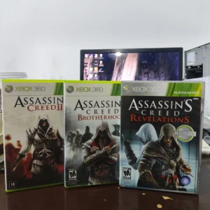 KF/ Lote Assassins Creed originais de xbox 360