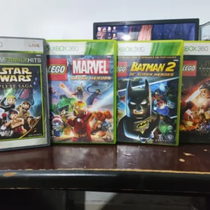 KF/ MEGA LOTE JOGOS LEGO XBOX 360