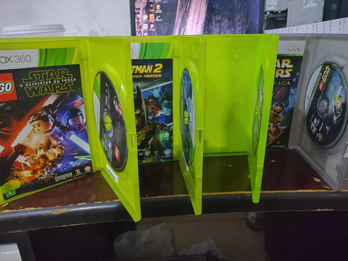 KF/ MEGA LOTE JOGOS LEGO XBOX 360 - Imagem 4