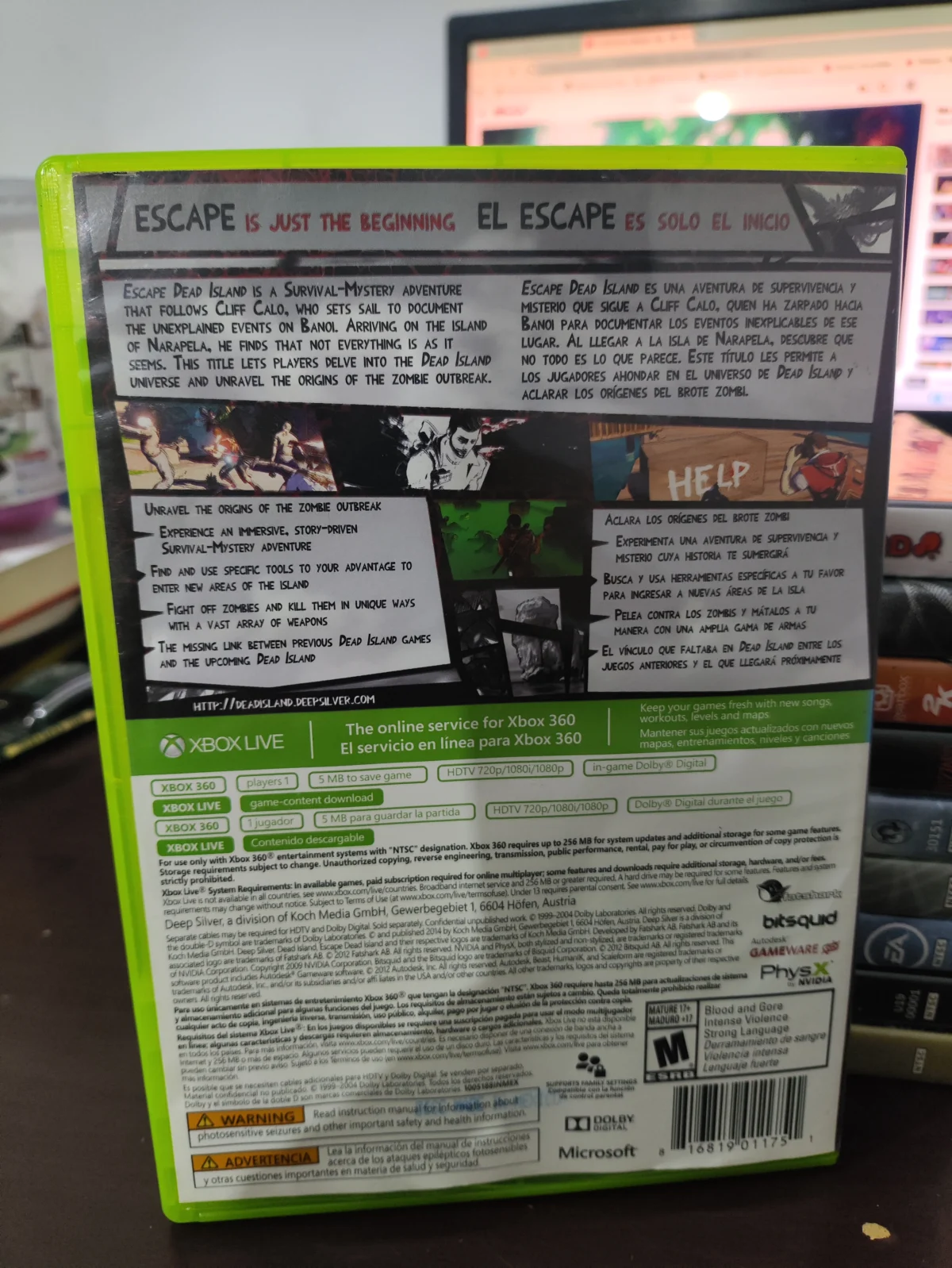 KF/ ESCAPE DEAD ORIGINAL 49,00 SEGUIDOS DE 6,00