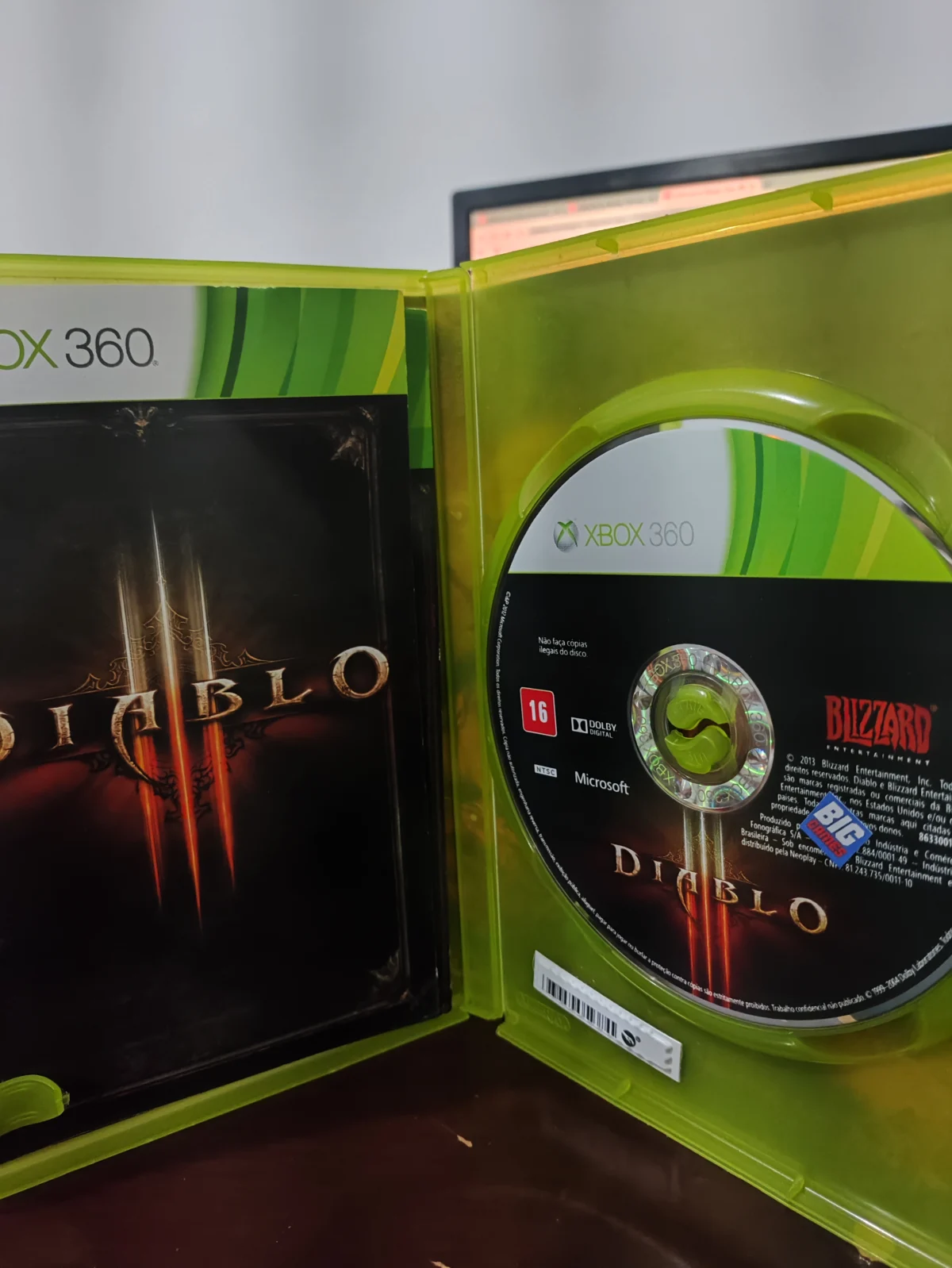 KF/ DIABLO ORIGINAL XBOX 360 44,00 SEGUIDOS DE 6,00