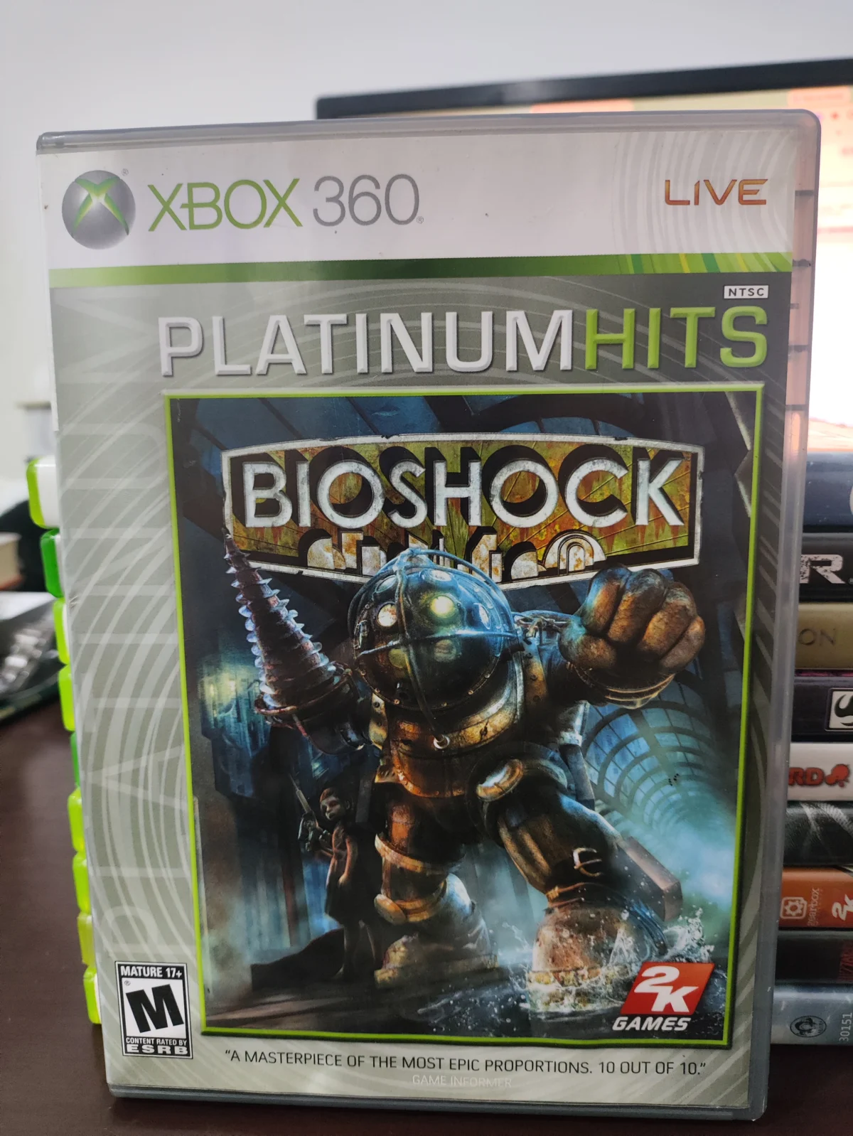KF/ BIOSHOCK PLATINUM XBOX 360 44,00 SEGUIDOS DE 6,00