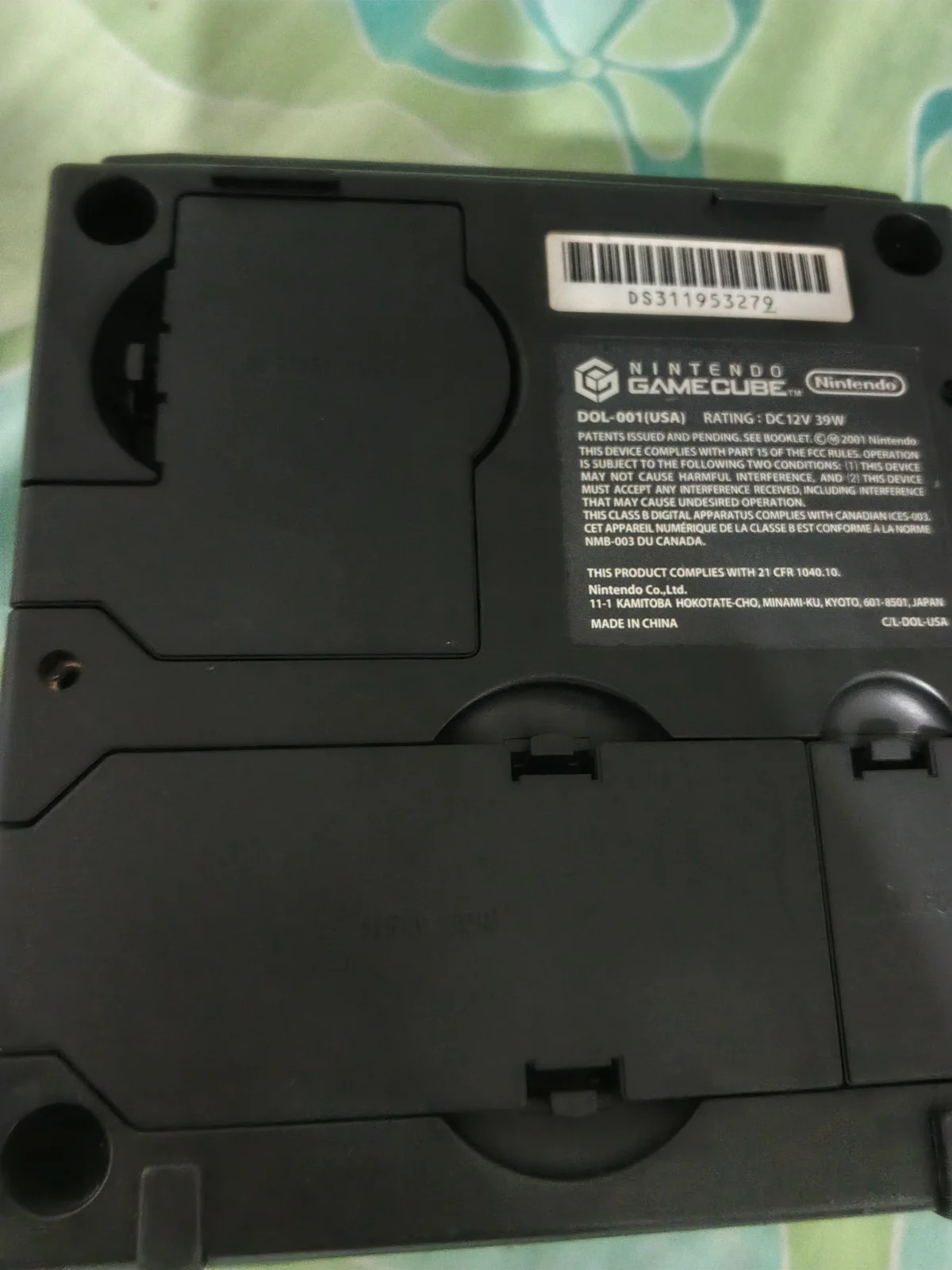 E7/ NINTENDO GAME CUBE BLACK AMERICANO 597,00 SEGUIDOS DE 25,00