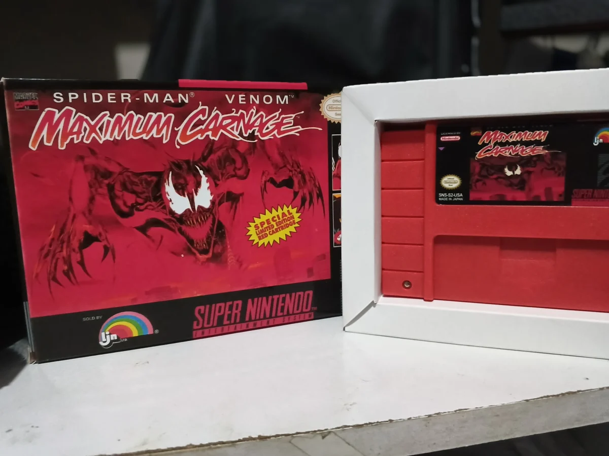 E7/ SPIDERMAN E VENUM! SNES! TOP! 63,00 SEGUIDOS DE 10,00