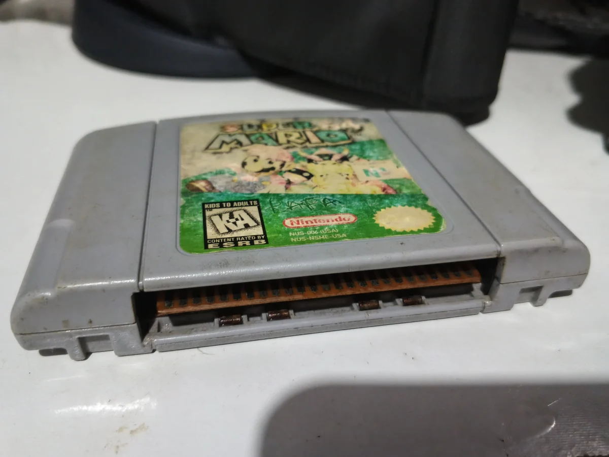 E7/ ORIGINAL SUPER MARIO 64 AMERICANO 89,00 SEGUIDOS DE 20,00
