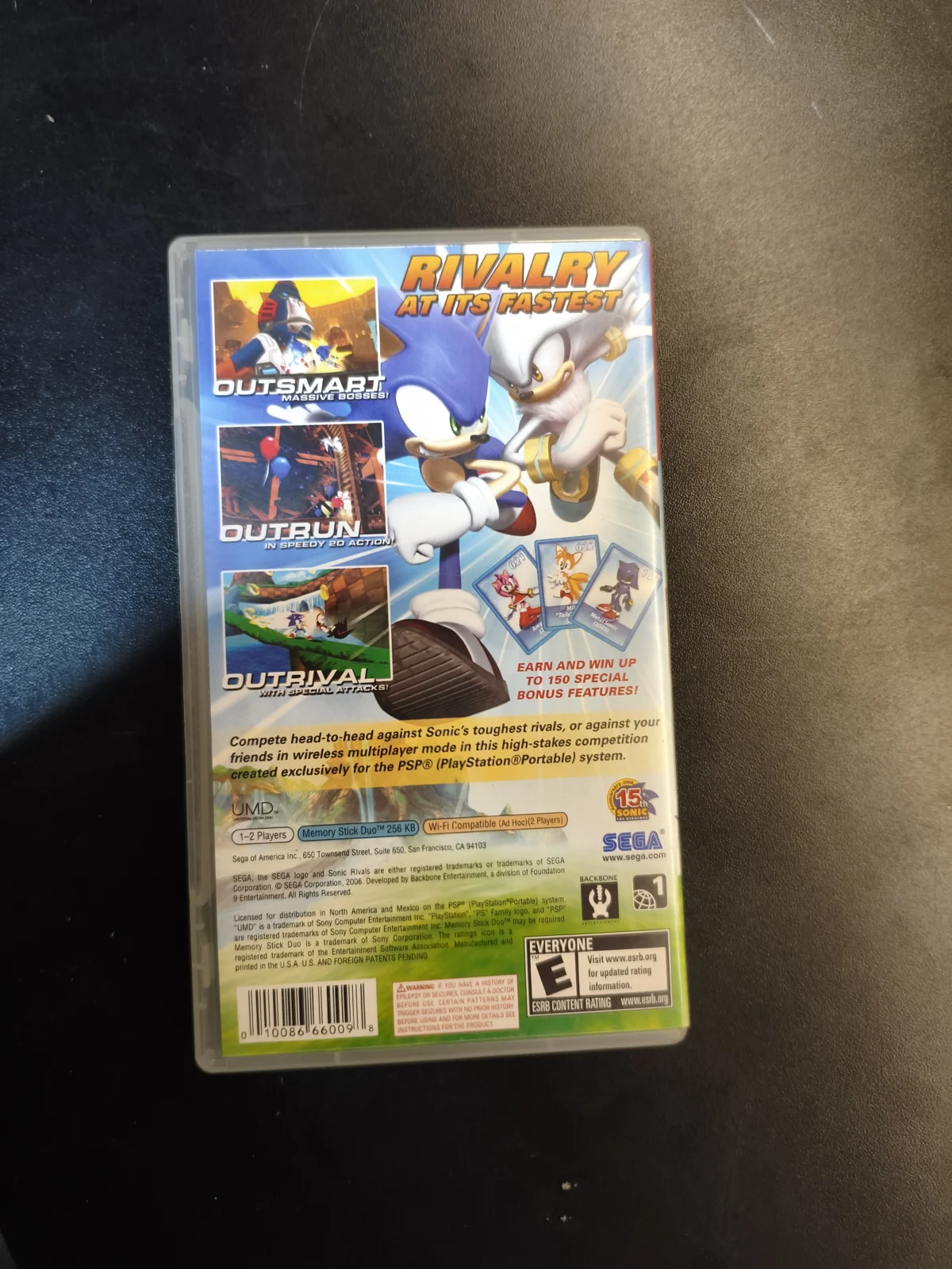 RL/ SONIC RIVALS PSP - Imagem 3