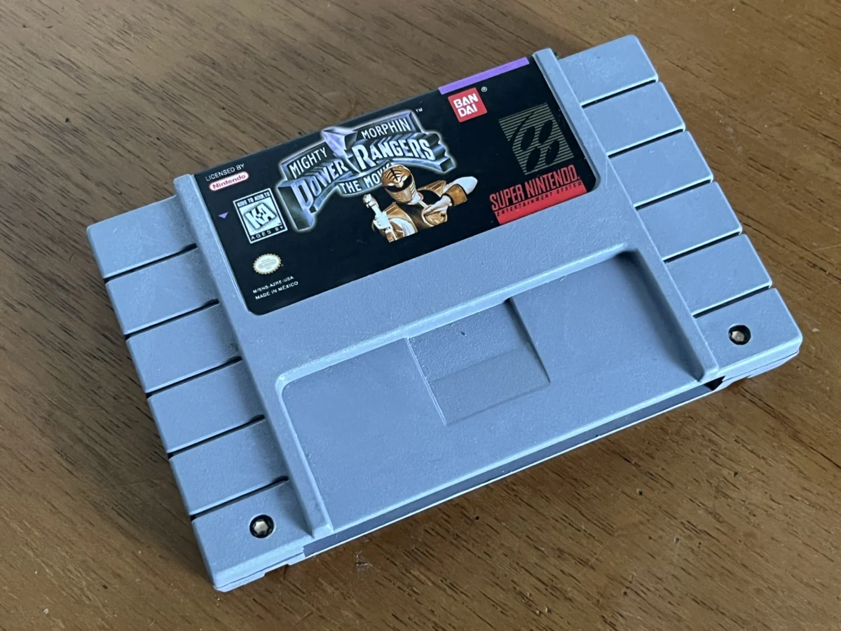CX/ POWER RANGERS THE MOVIE! SNES! 53,00 SEGUIDOS DE 7,00
