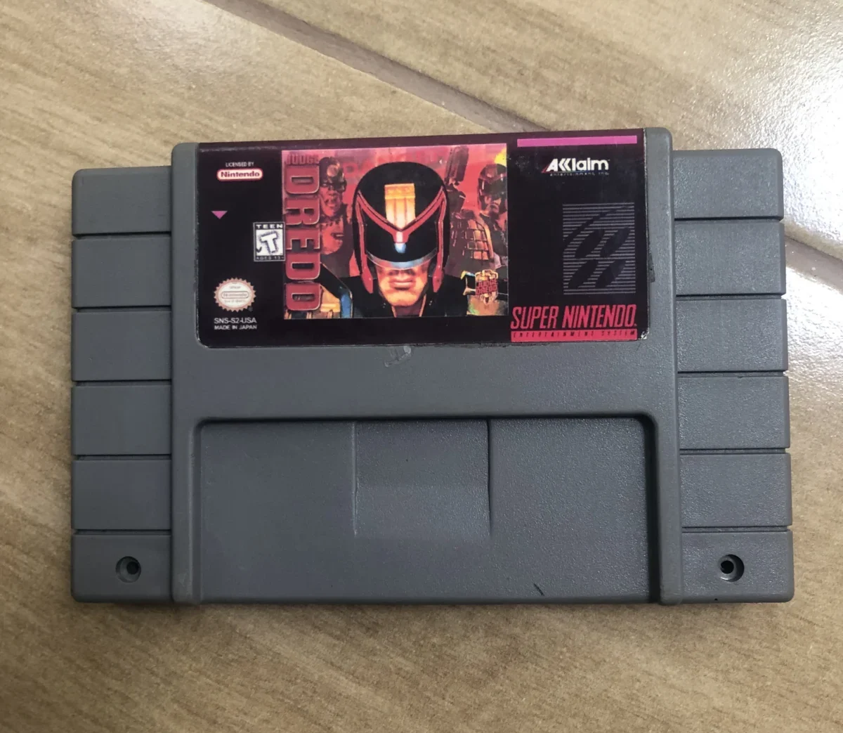 B9/ JUDGE DREDD SNES 33,00 SEGUIDOS 3,00