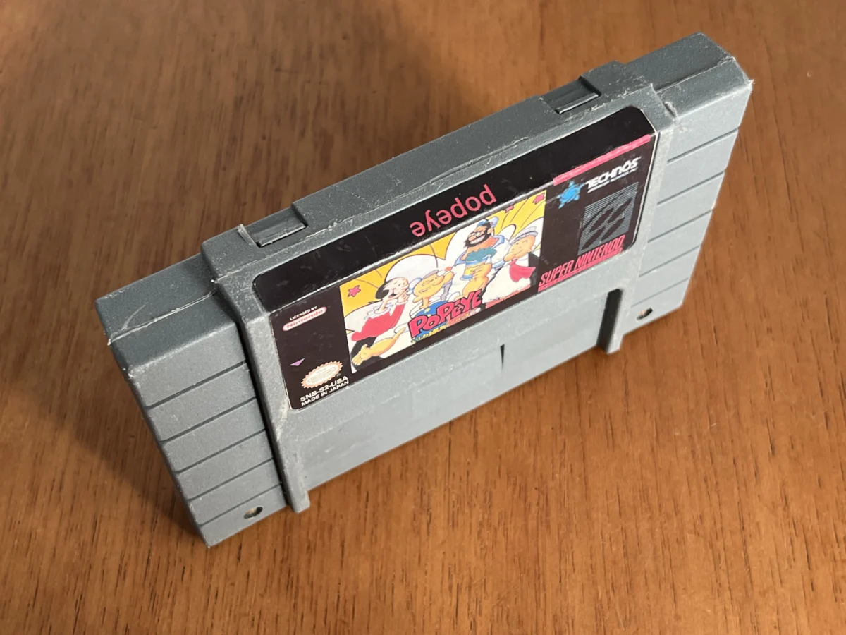 CX/ POPIYE SNES TOP! 31,00 SEGUIDOS DE 5,00