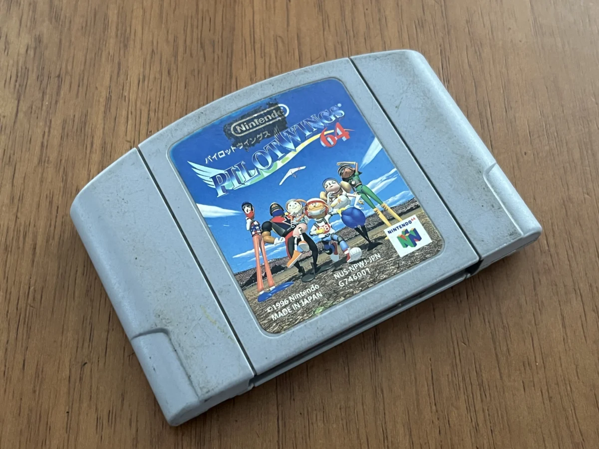 CX/ 1*******ov /CX PARA LANCES EM IFCOINS! PILOTWINGS ORIGINAL! N64!