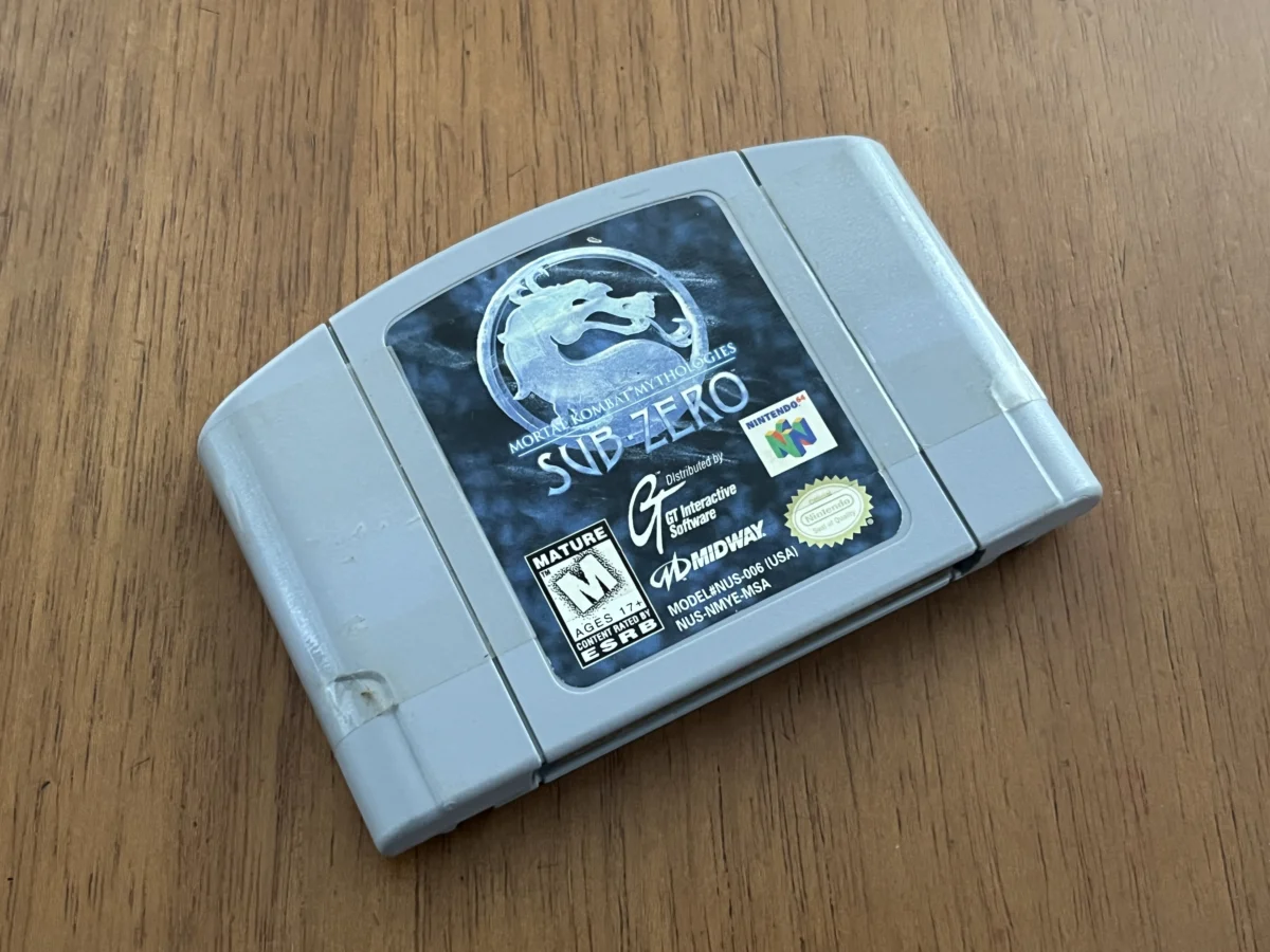 CX/ 1*******ov /PARA LANCES EM IFCOINS! MORTAL SUB ZERO!!! ORIGINAL! N64!