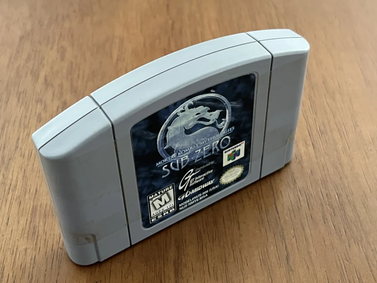 CX/ 1*******ov /PARA LANCES EM IFCOINS! MORTAL SUB ZERO!!! ORIGINAL! N64!