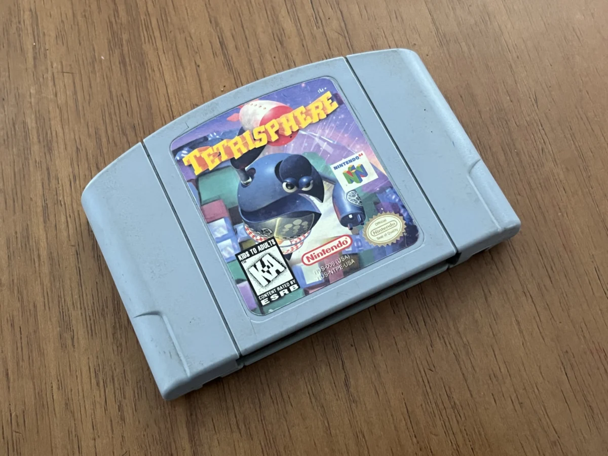 CX/ 1*******ov /PARA LANCES EM IFCOINS! TETRISPHERE ORIGINAL! N64!