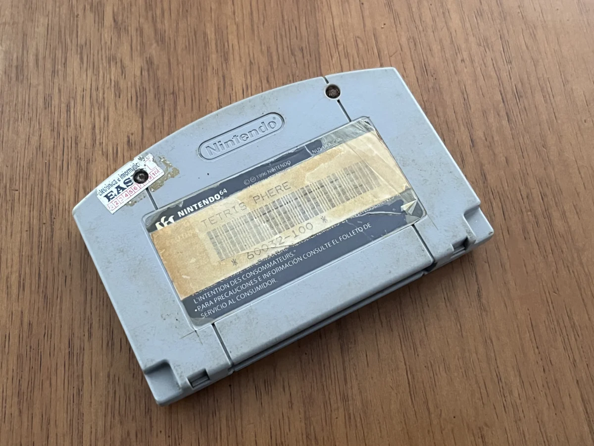 CX/ 1*******ov /PARA LANCES EM IFCOINS! TETRISPHERE ORIGINAL! N64!