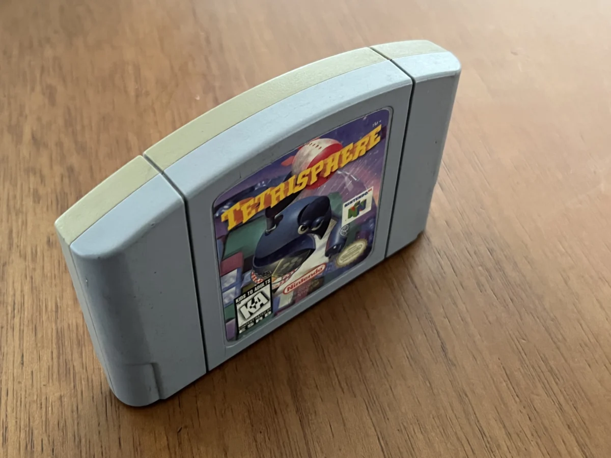CX/ 1*******ov /PARA LANCES EM IFCOINS! TETRISPHERE ORIGINAL! N64!