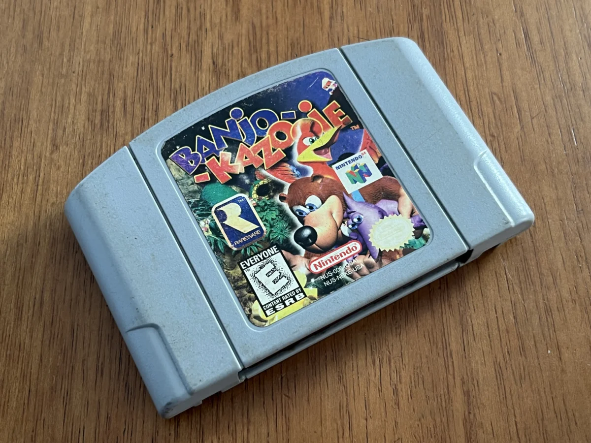 CX/ PARA LANCES EM IFCOINS! BANJO KAZOIE! ORIGINAL! N64!